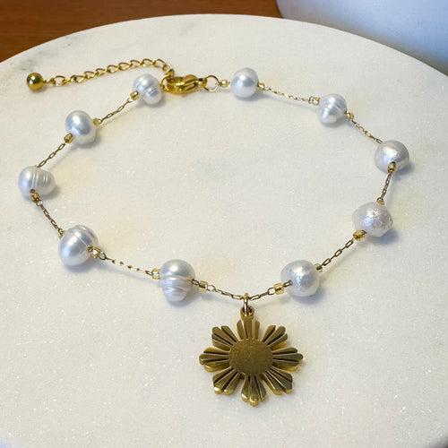 Pearl Of The Orient Sun Bracelet