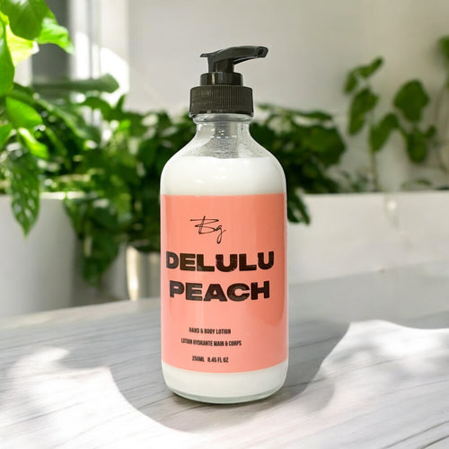 Delulu Peach Lotion