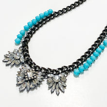 Load image into Gallery viewer, Chefchaouen Crystal Necklace