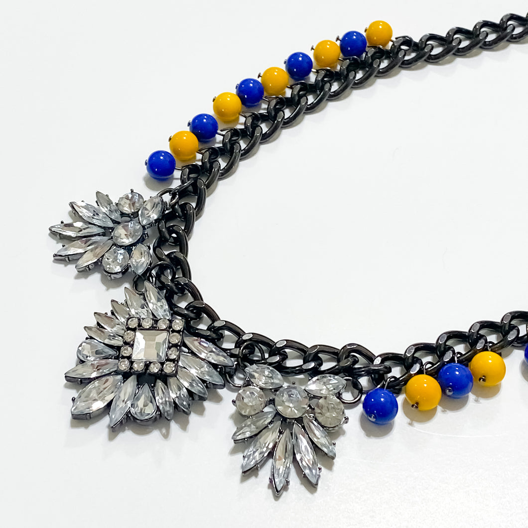 Majorelle Crystal Necklace