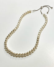 Load image into Gallery viewer, Pearl Tango Necklace - Silver