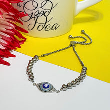 Load image into Gallery viewer, Evil Eye Adjustable Bracelet