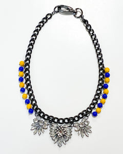 Majorelle Crystal Necklace