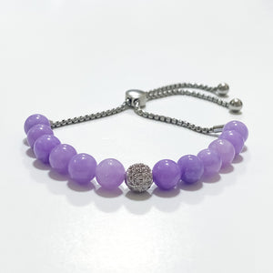 Grape Bauble Jade Bracelet