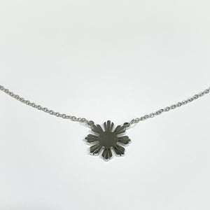 Silver Sun Necklace