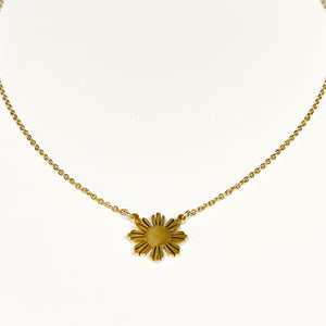 Gold Sun Necklace