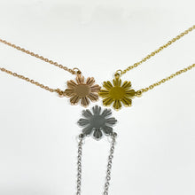 Load image into Gallery viewer, Rose Gold Sun Necklace