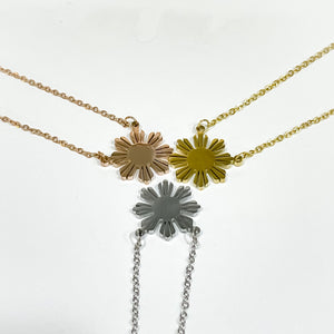 Gold Sun Necklace