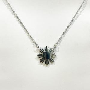 Silver Sun Necklace