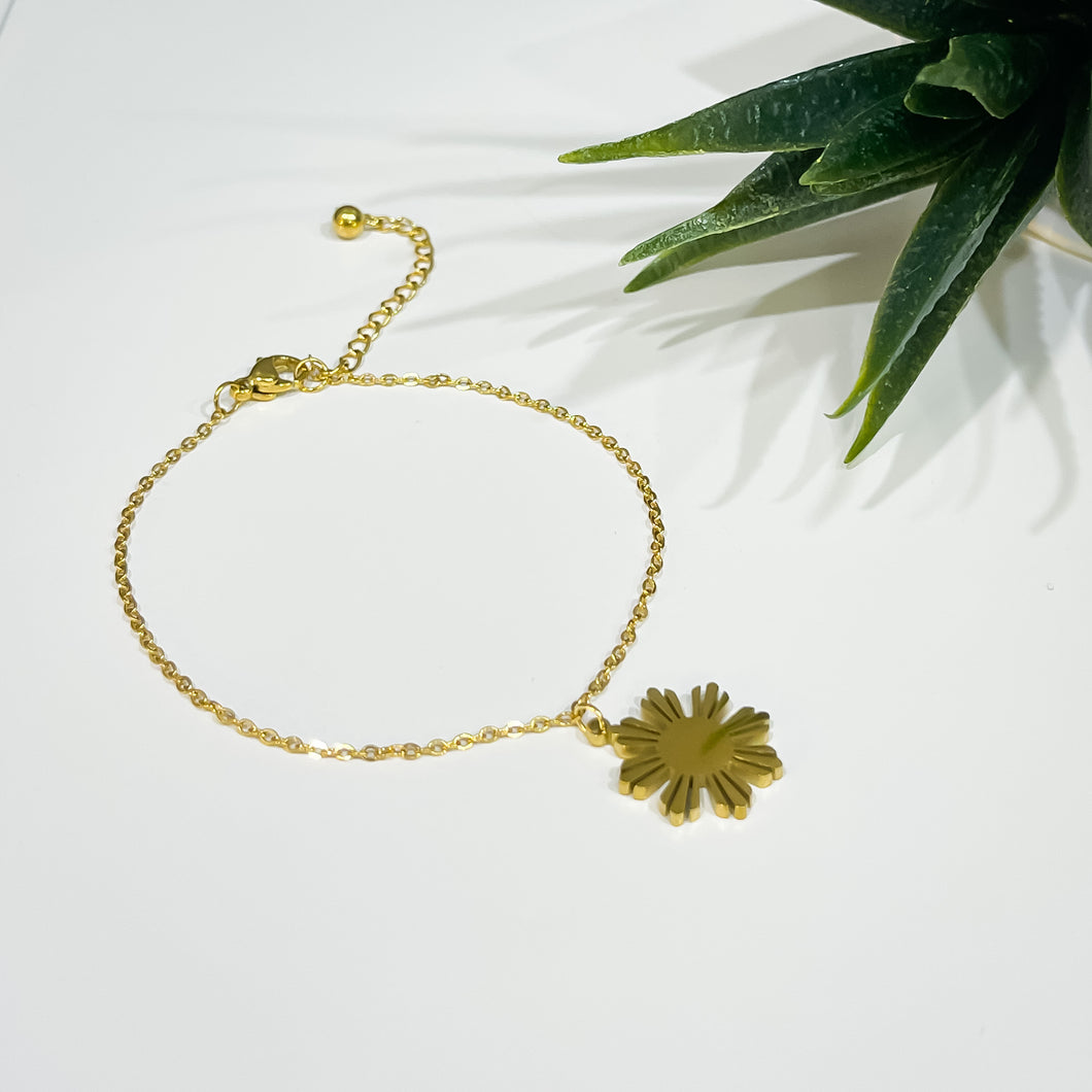 Gold Sun Bracelet