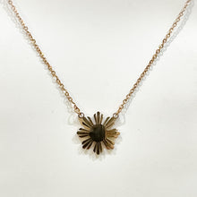 Load image into Gallery viewer, Rose Gold Sun Necklace