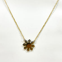 Load image into Gallery viewer, Gold Sun Necklace