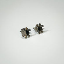 Load image into Gallery viewer, Silver Sun Stud Earrings